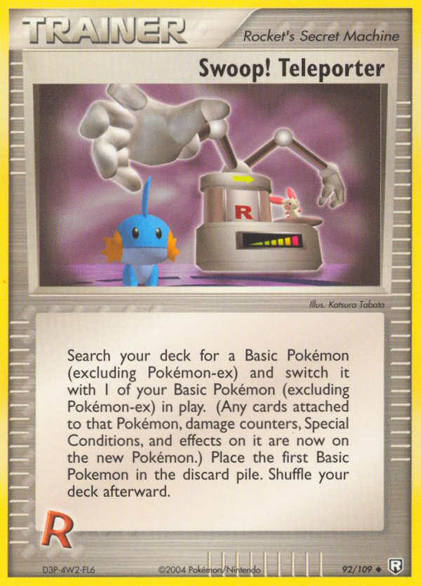 Swoop! Teleporter - Team Rocket Returns SET-92