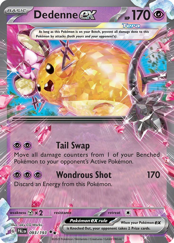 Dedenne EX - Paldea Evolved SET-93