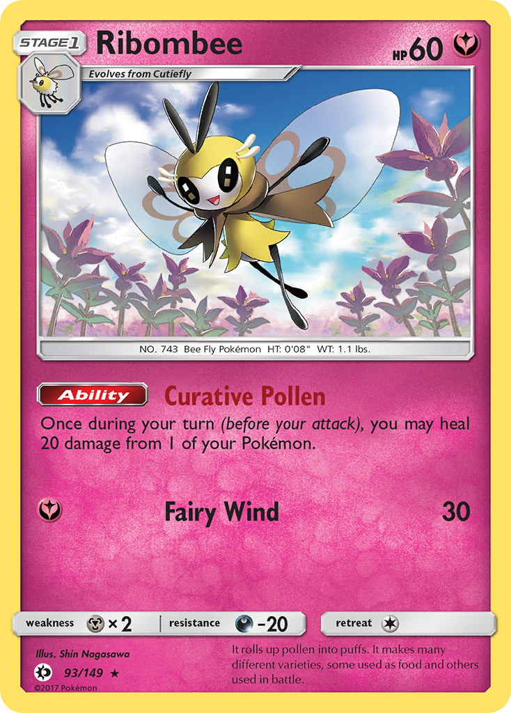 Ribombee - Sun & Moon SET-93