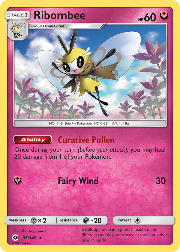 Ribombee - Sun & Moon SET-93