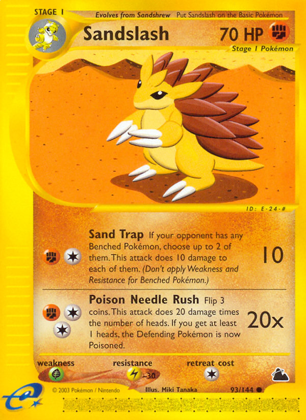 Sandslash - Skyridge SET-93