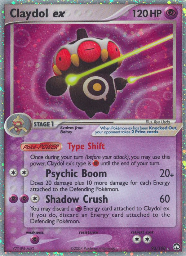 Claydol EX - Power Keepers SET-93