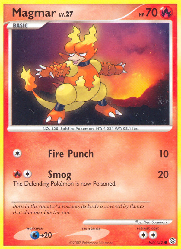 Magmar - Secret Wonders SET-93