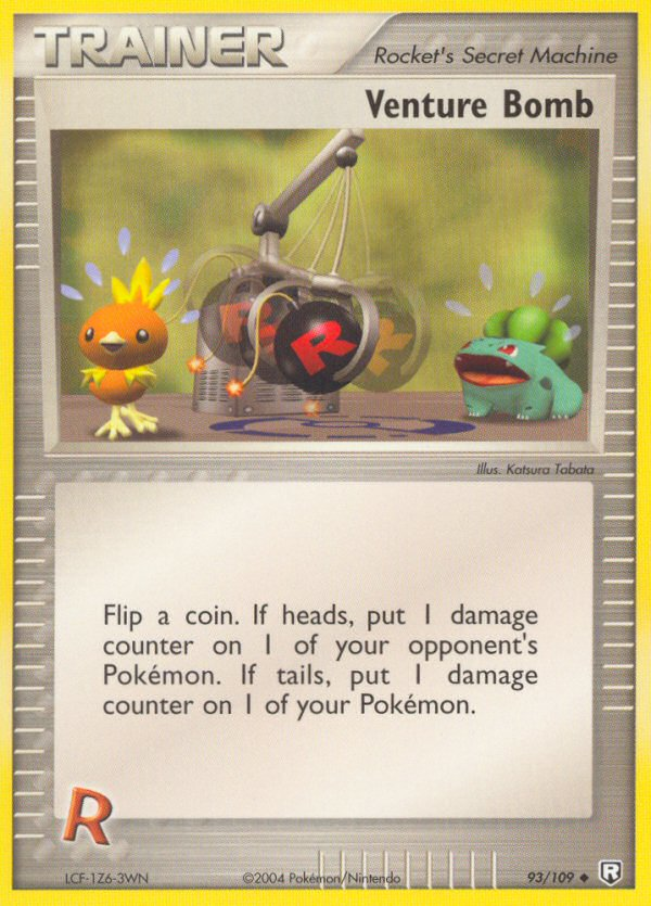 Venture Bomb - Team Rocket Returns SET-93