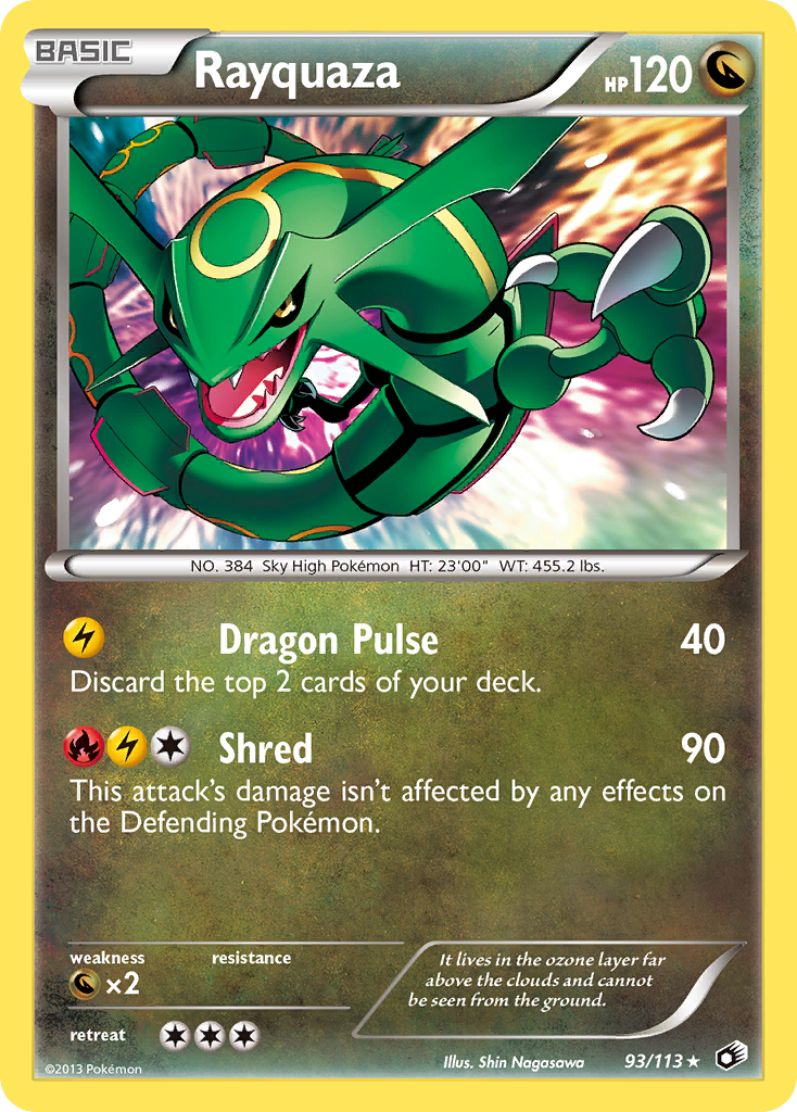 Rayquaza - Legendary Treasures SET-93