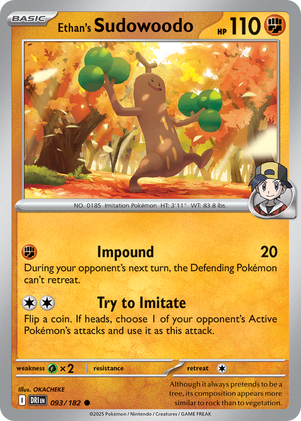 Ethan's Sudowoodo - Destined Rivals SET-93