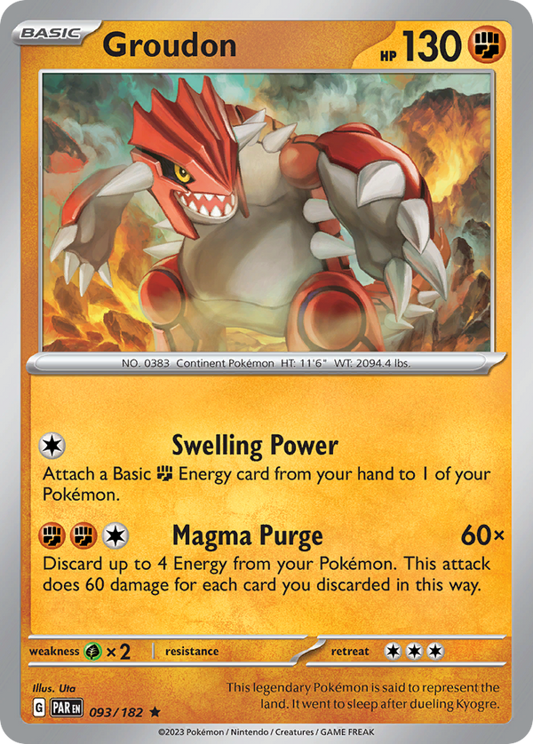 Groudon - Paradox Rift SET-93