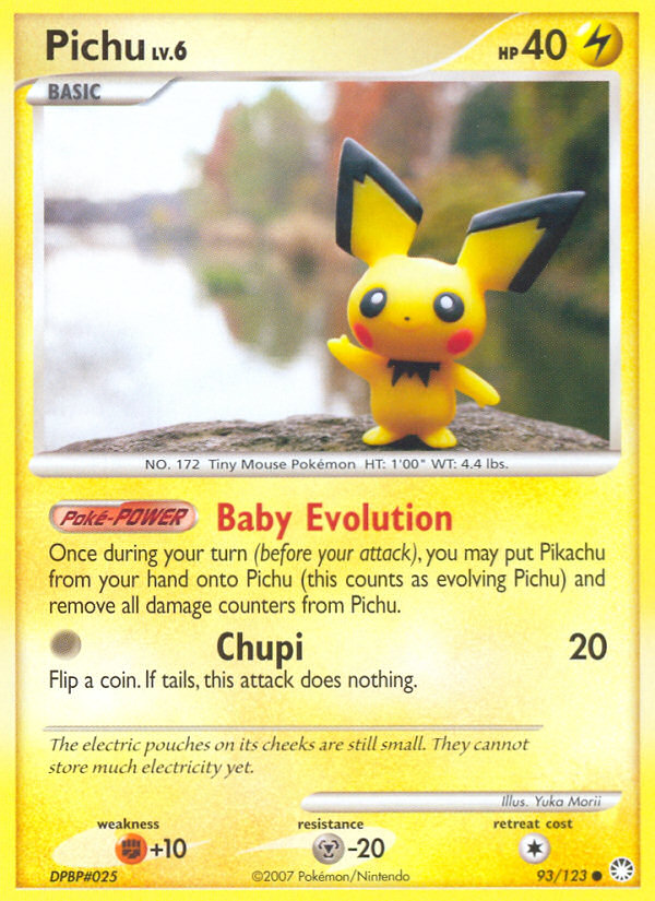 Pichu - Mysterious Treasures SET-93