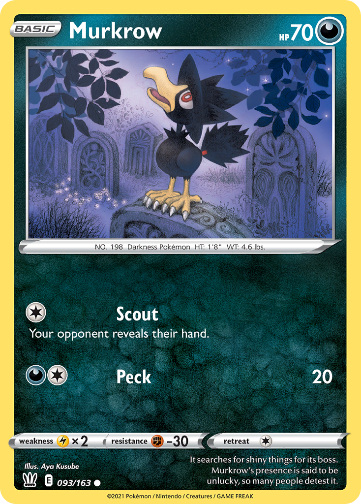 Murkrow - Battle Styles SET-93