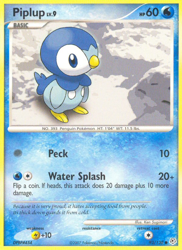 Piplup - Diamond & Pearl SET-93