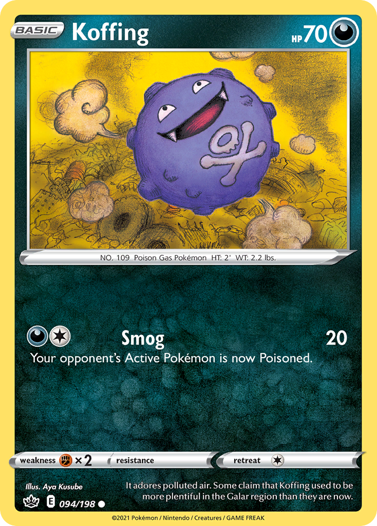 Koffing - Chilling Reign SET-94