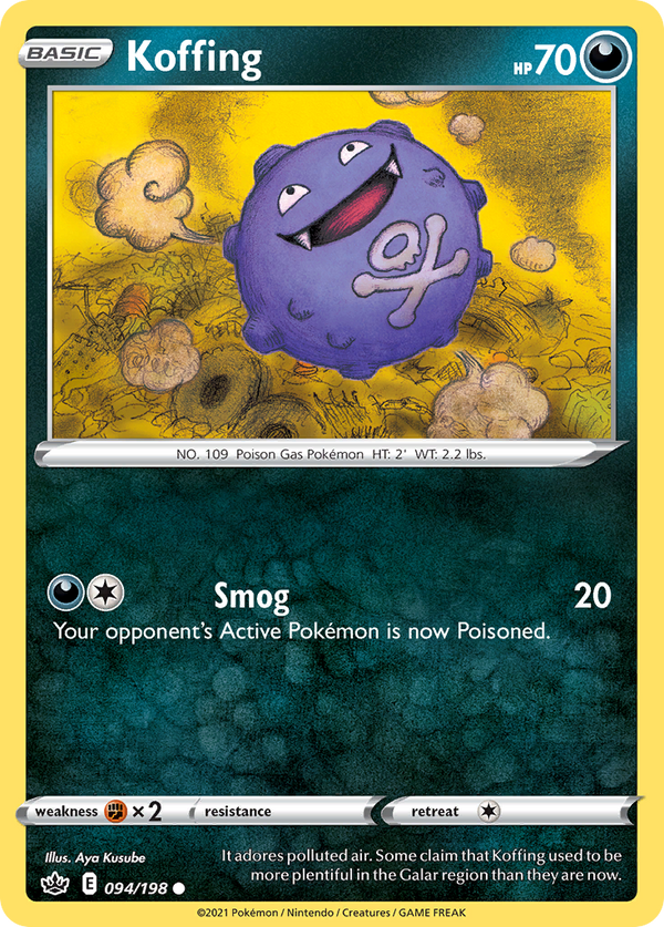 Koffing - Chilling Reign SET-94