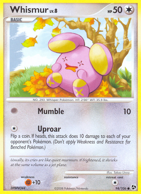 Whismur - Great Encounters SET-94