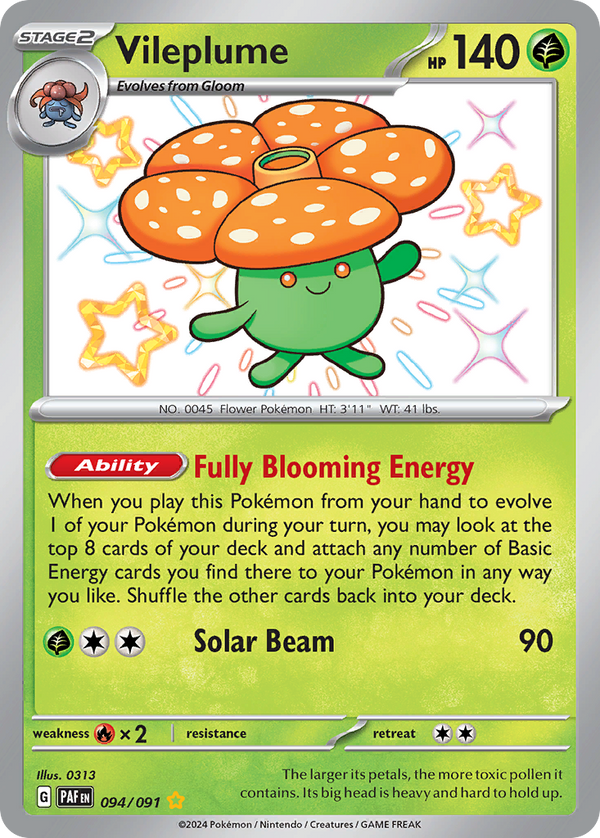 Vileplume - Paldean Fates SET-94