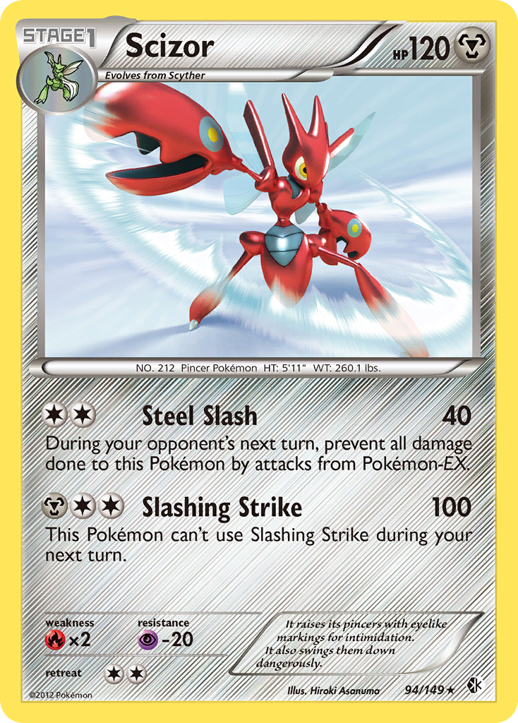 Scizor - Boundaries Crossed SET-94