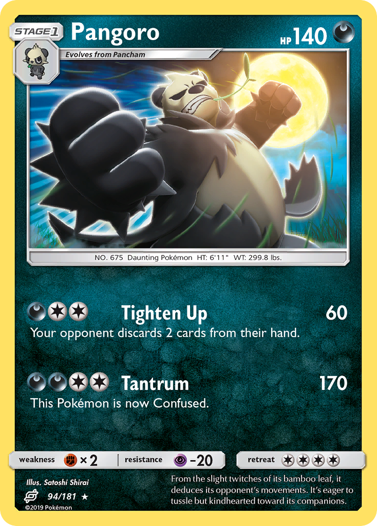 Pangoro - Team Up SET-94