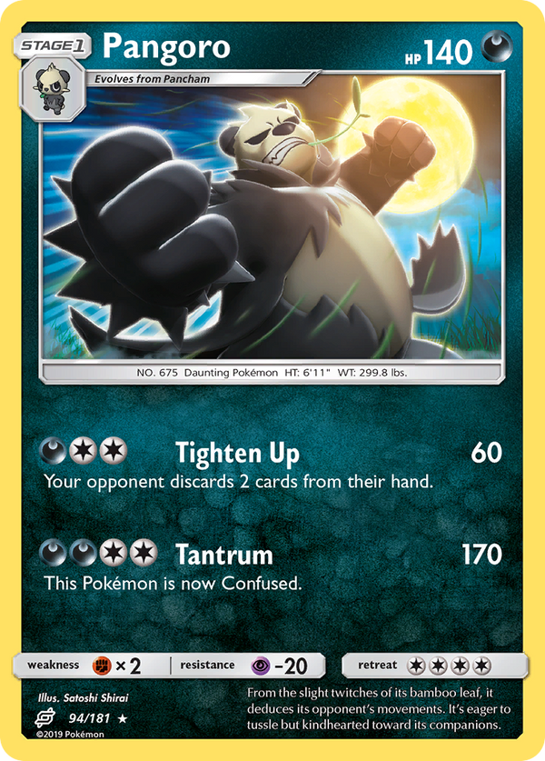 Pangoro - Team Up SET-94