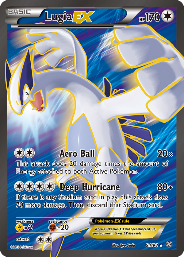Lugia-EX - Ancient Origins SET-94