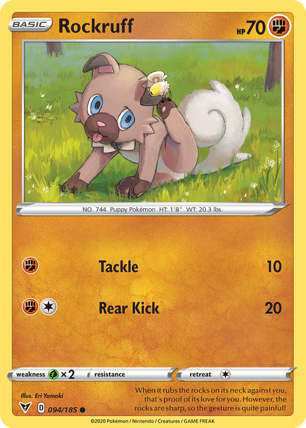 Rockruff - Vivid Voltage SET-94
