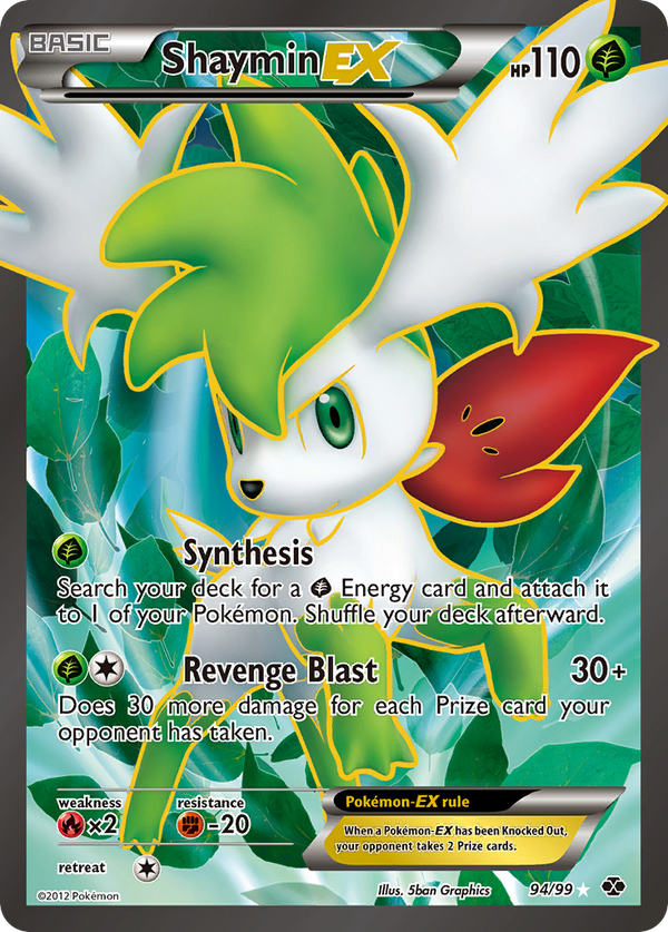 Shaymin-EX - Next Destinies SET-94