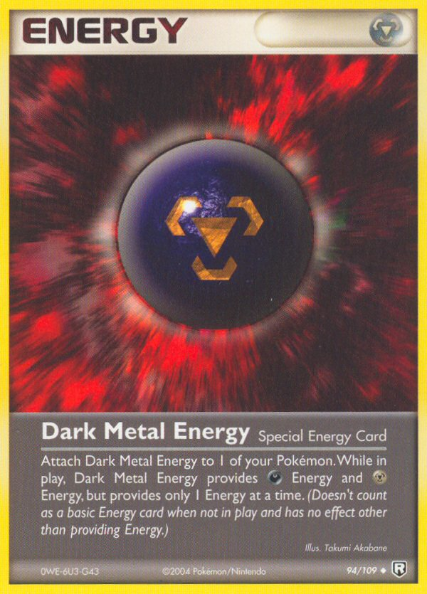 Dark Metal Energy - Team Rocket Returns SET-94