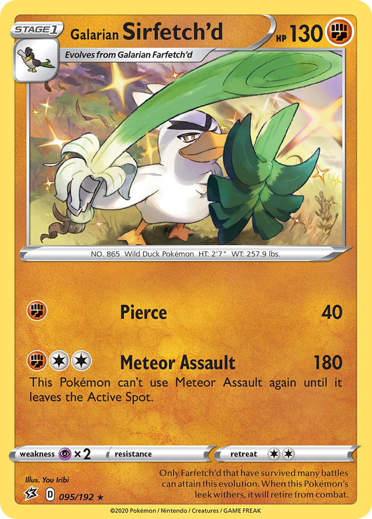 Galarian Sirfetch'd - Rebel Clash SET-95