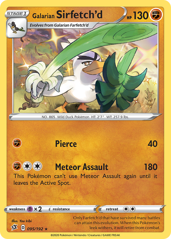Galarian Sirfetch'd - Rebel Clash SET-95