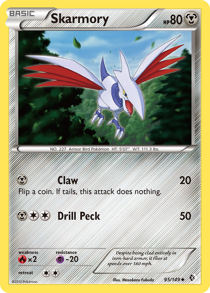 Skarmory - Boundaries Crossed SET-95