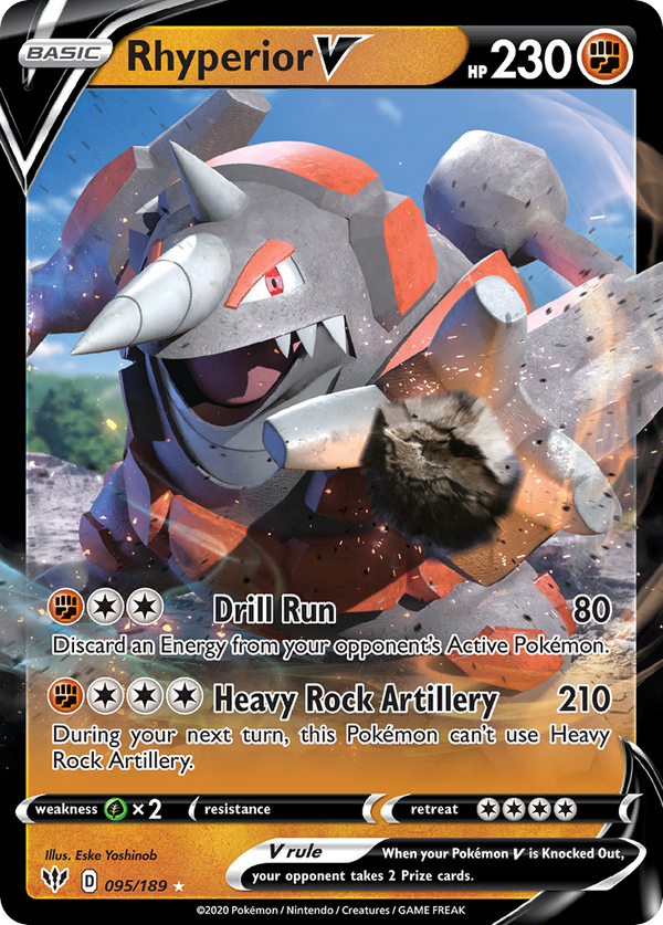 Rhyperior V - Darkness Ablaze SET-95
