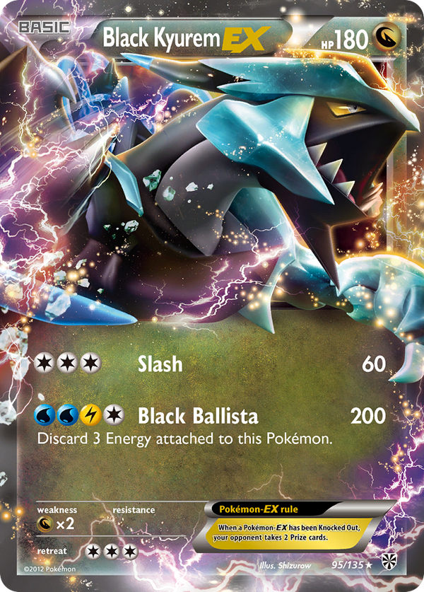 Black Kyurem-EX - Plasma Storm SET-95