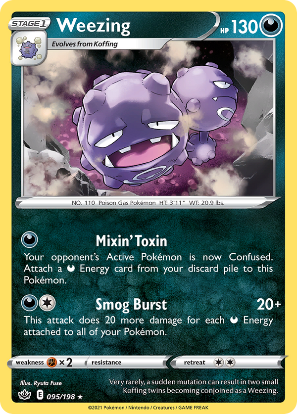 Weezing - Chilling Reign SET-95