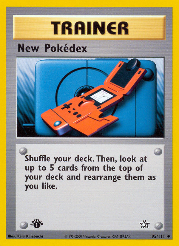 New Pokedex - Neo Genesis SET-95