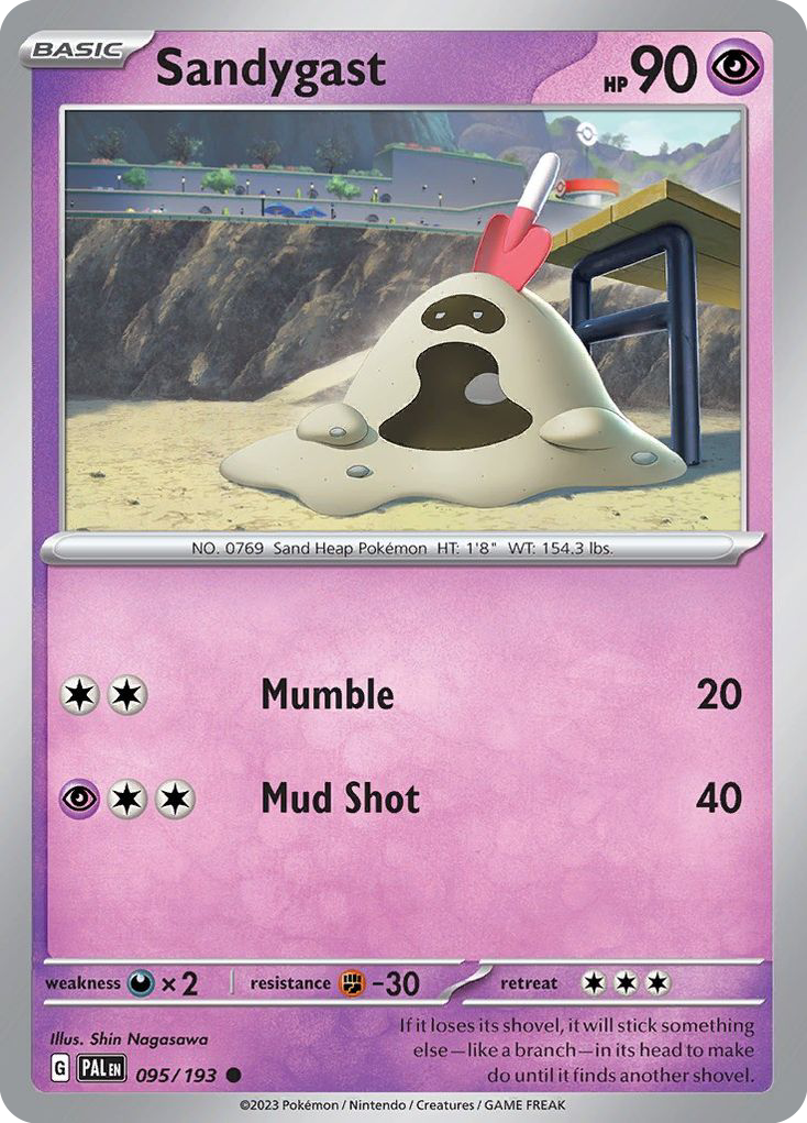 Sandygast - Paldea Evolved SET-95