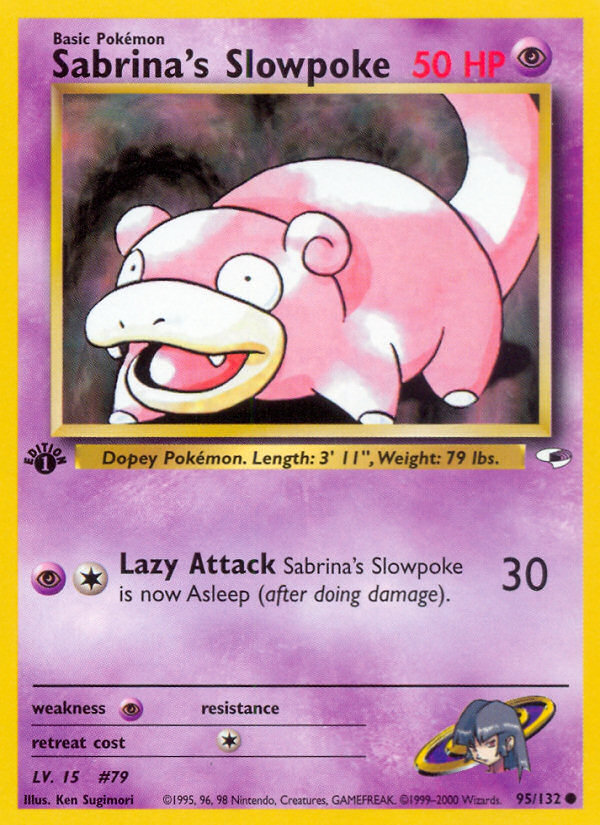 Sabrina's Slowpoke - Gym Heroes SET-95
