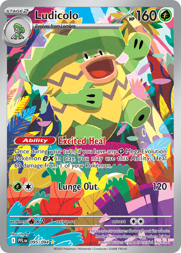 Ludicolo - Phantasmal Flames SET-95