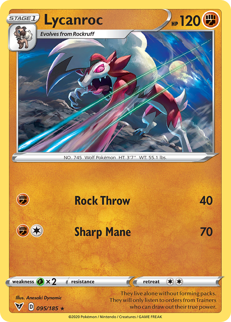 Lycanroc - Vivid Voltage SET-95