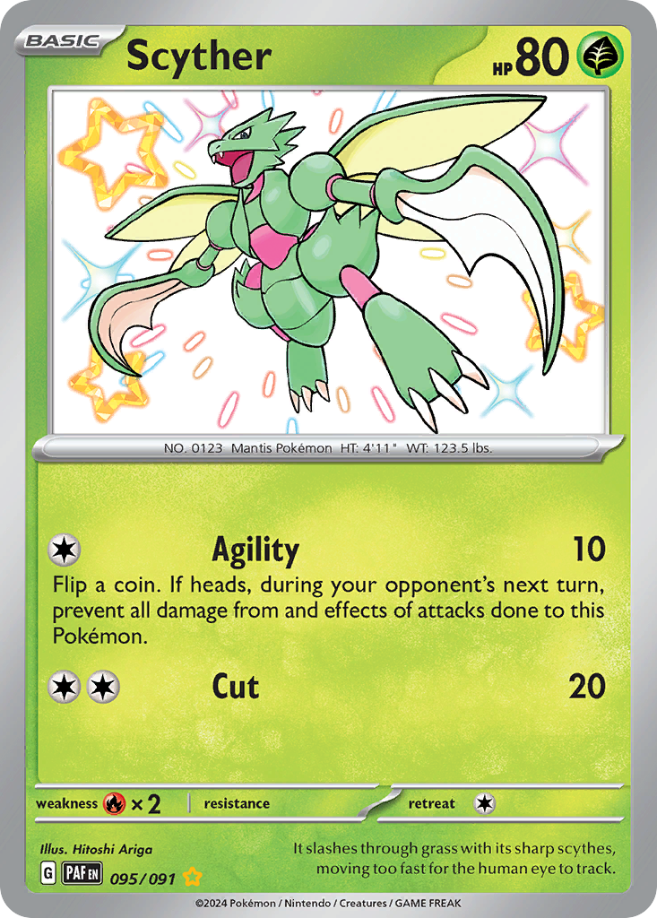 Scyther - Paldean Fates SET-95