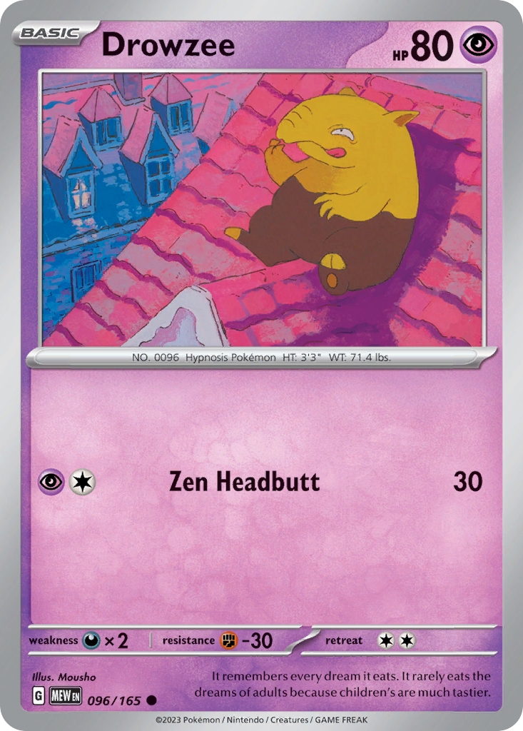 Drowzee - 151 SET-96