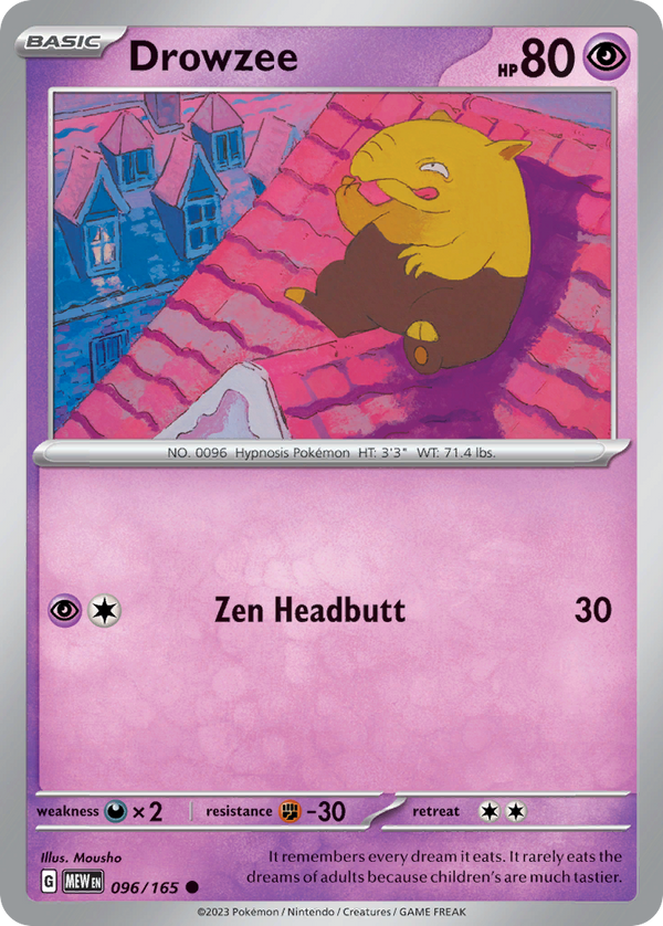 Drowzee - 151 SET-96