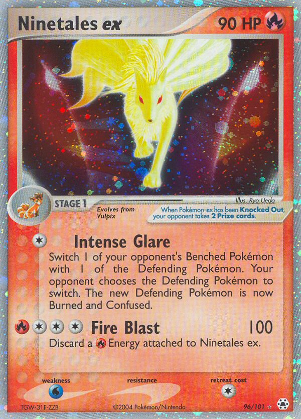 Ninetales EX - Hidden Legends SET-96