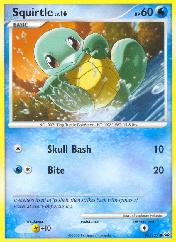 Squirtle - Platinum SET-96