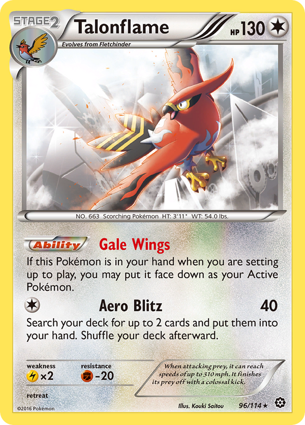 Talonflame - Steam Siege SET-96