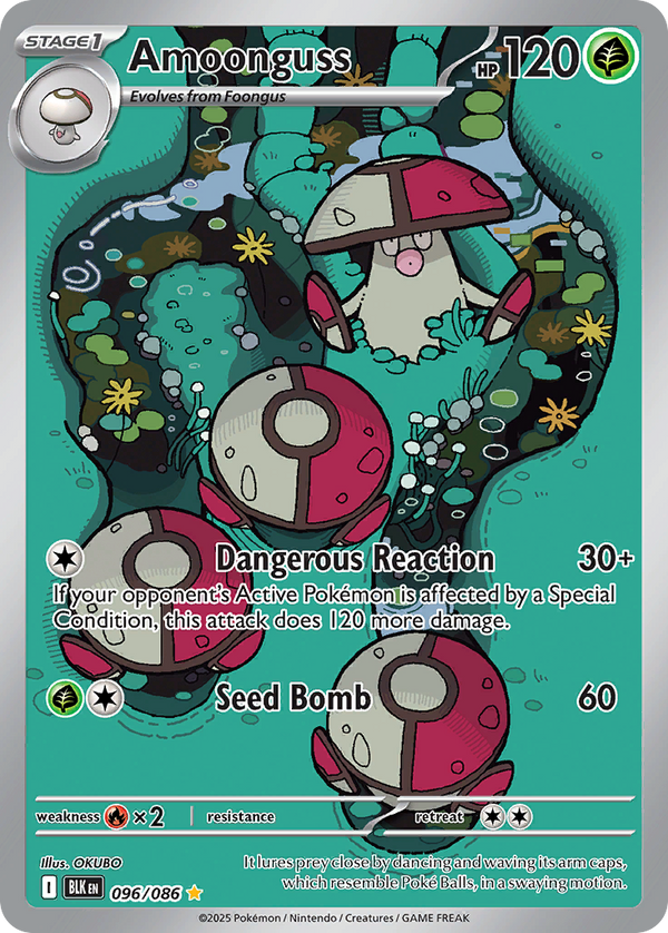 Amoonguss - Black Bolt SET-96