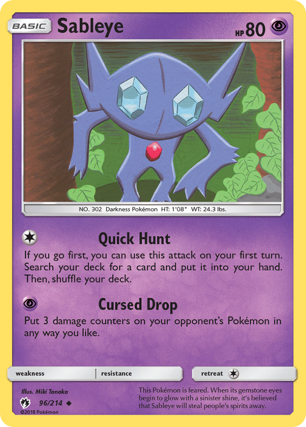 Sableye - Lost Thunder SET-96