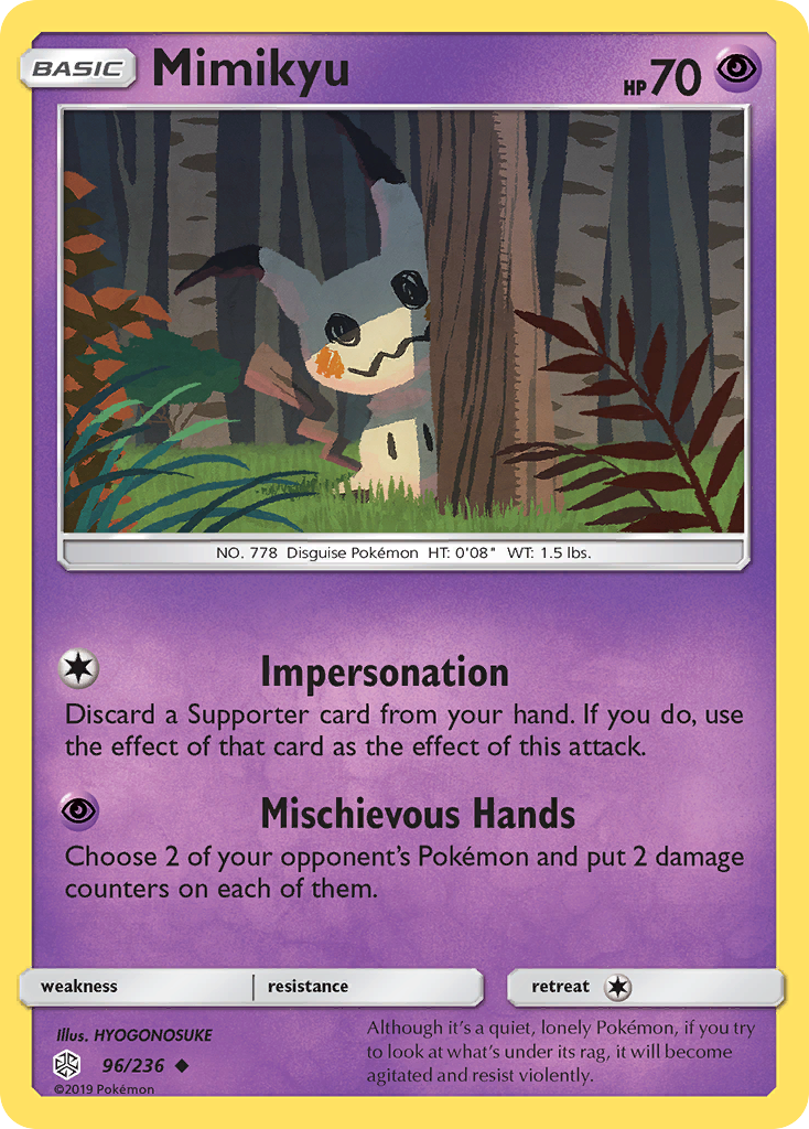 Mimikyu - Cosmic Eclipse SET-96