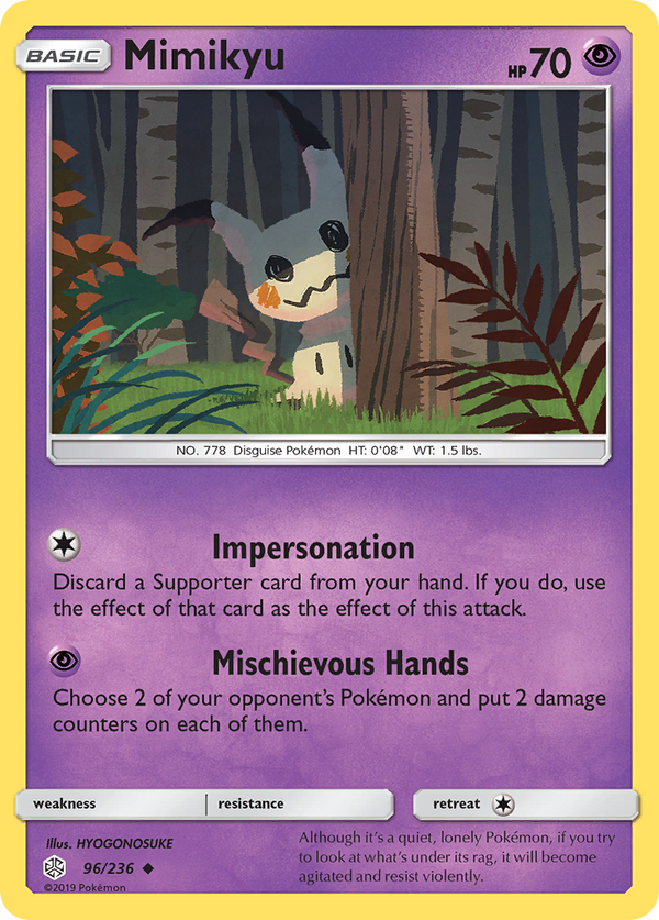 Mimikyu - Cosmic Eclipse SET-96