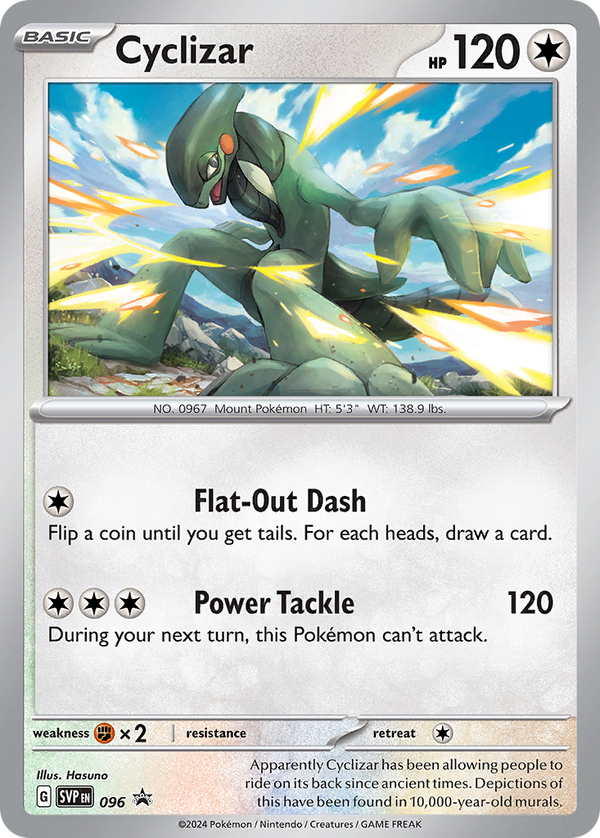 Cyclizar - Scarlet & Violet Black Star Promos SET-96
