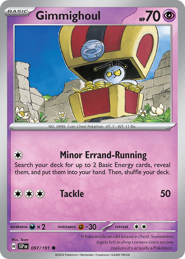 Gimmighoul - Surging Sparks SET-97