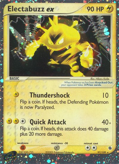Electabuzz EX - Ruby & Sapphire SET-97