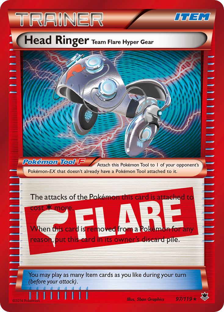 Head Ringer Team Flare Hyper Gear - Phantom Forces SET-97